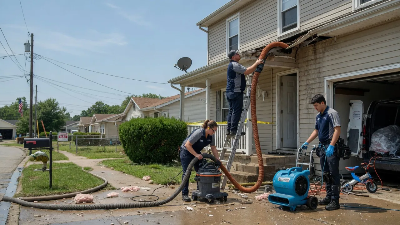 Water Damage Restoration in Sunset, TX near me
